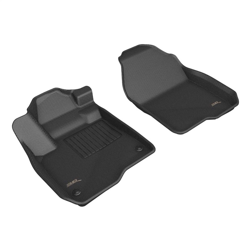 Honda CR-V Floor Mats - Front - 3D MAXpider - Kagu Series - Black - `23-`27